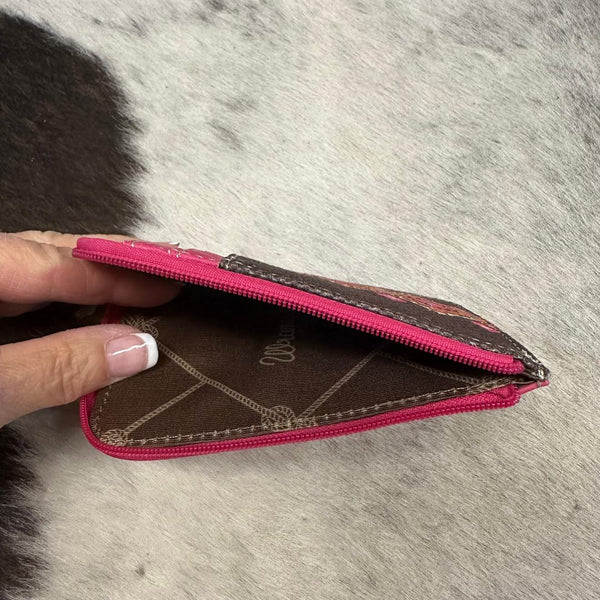 Pink Aztec wallet